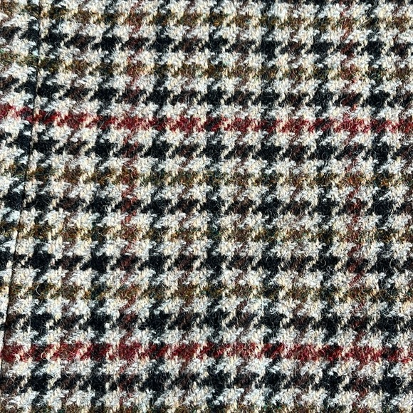 J.Crew Regent Houndstooth Jeweled Collar Wool Blazer- NWT- Size 10 - Picture 15 of 16